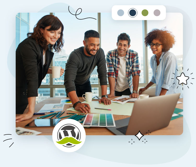 Une équipe de concepteurs Web