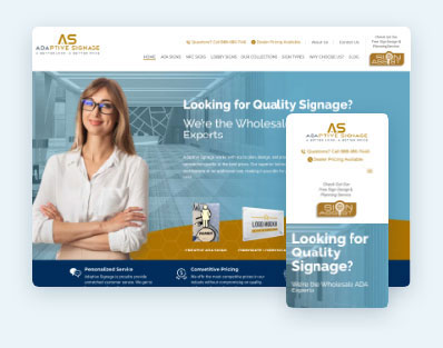 Exemple de conception de site Web personnalisé 1